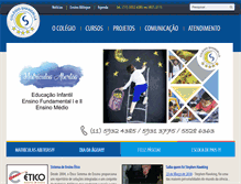 Tablet Screenshot of colegioshangrila.com.br
